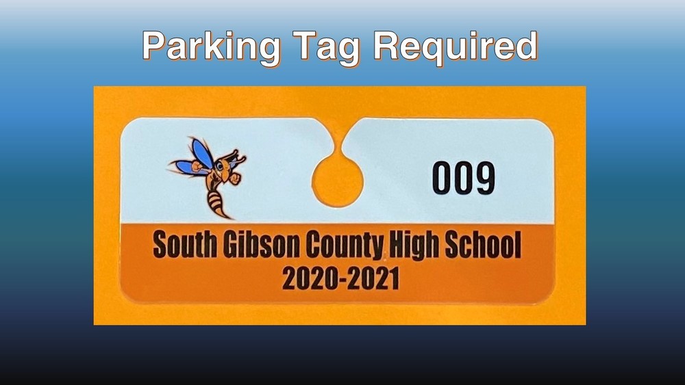 Parking Tag Required