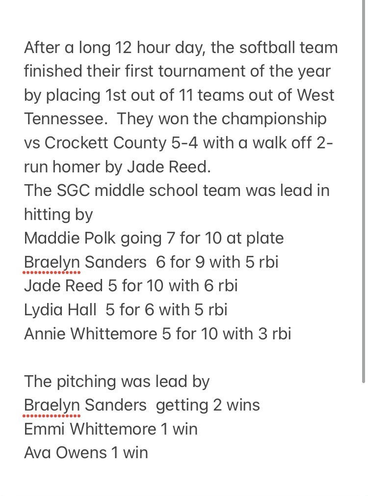 softball
