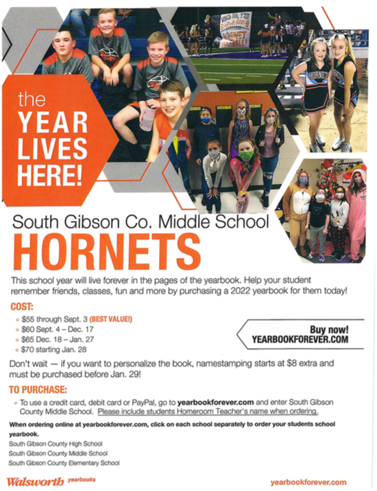 Yearbook Flyer