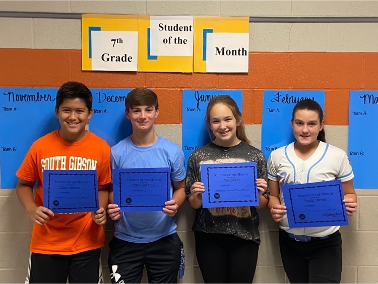 student of the month