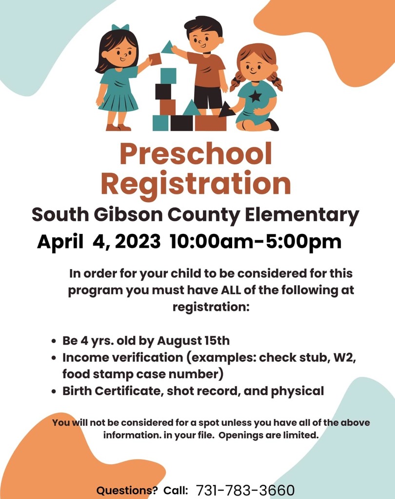 Preschool Registration 